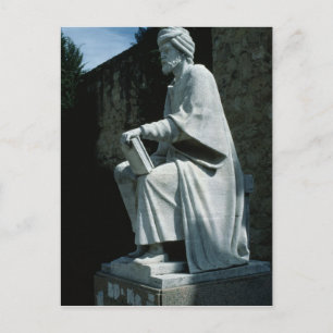 Carte Postale Statue des Averroes