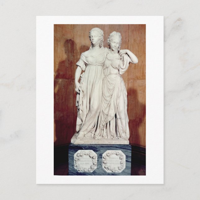 Carte Postale Statue double des Princesses Louise (1776-1810) (Devant)