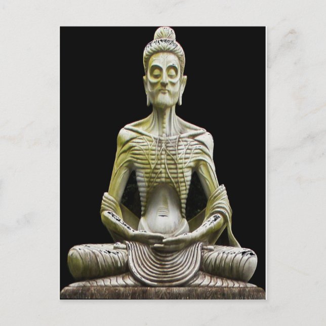 Carte Postale Statue du Bouddha de Hong Kong (Devant)