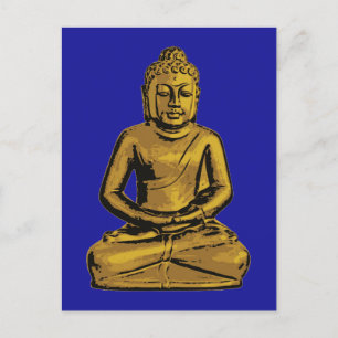 Carte Postale Statue du Bouddha d'or