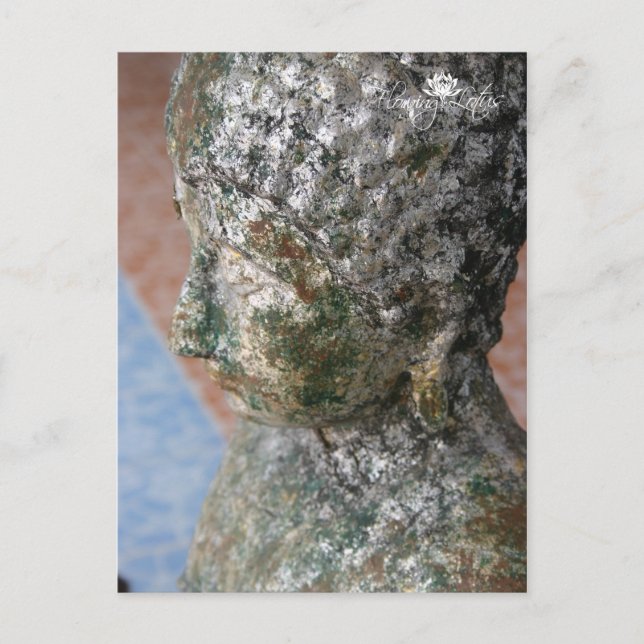 Carte Postale Statue du Bouddha-Thaïlande (Devant)