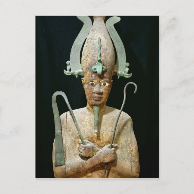 Carte Postale Statue du culte d'Osiris (Devant)