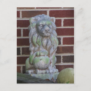 Carte Postale Statue du lion
