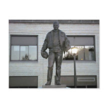Statue du Mémorial Ernie Davis à Elmira, New York