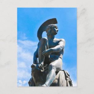 Carte Postale Statue du soldat grec à Athènes, Grèce