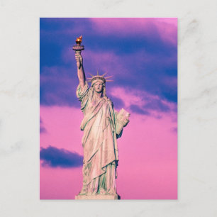 Carte Postale Statue Freiheits