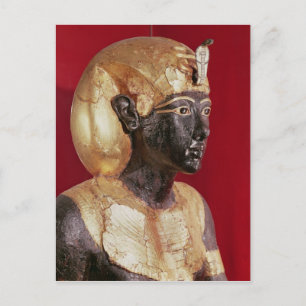 Carte Postale Statue grandeur nature de Toutankhamon