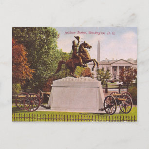 Carte Postale Statue Jackson