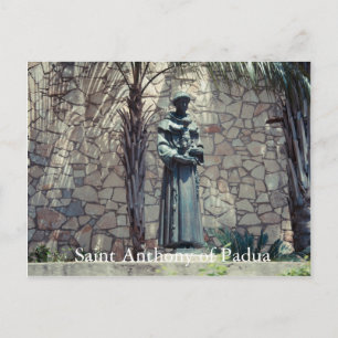 Carte Postale Statue of Saint Anthony of Padua Riverwalk
