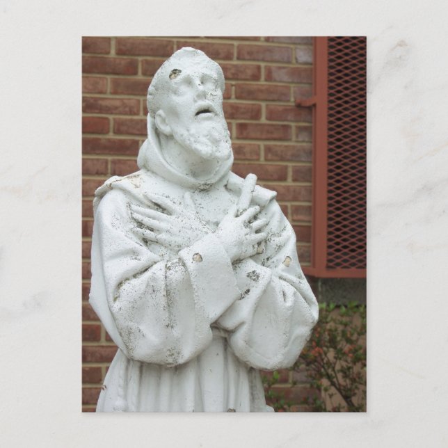 Carte Postale Statue Saint (Devant)