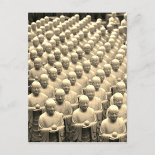 Carte Postale statues de bouddha