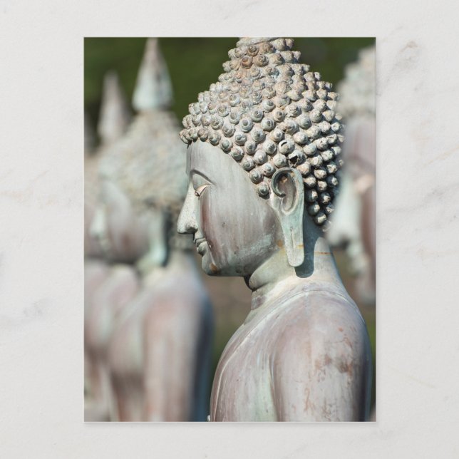 Carte Postale Statues de Bouddha, Colombo, Sri Lanka (Devant)
