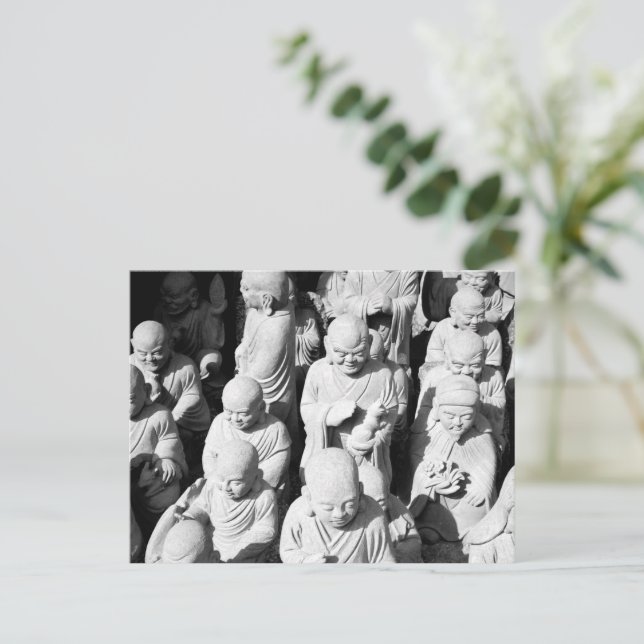 Carte Postale Statues de Rakan : Daisho-in, île d'Itsukushima (Debout devant)