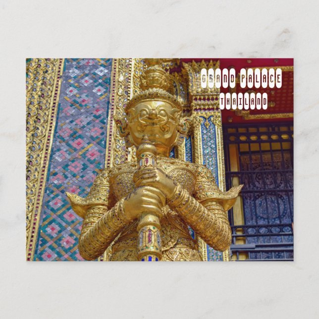 Carte Postale Statues du Grand Palais (Devant)