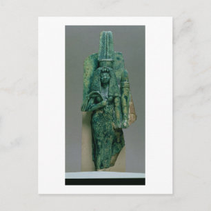 Carte Postale Statuette de la reine Tiye, épouse d'Amenophis III