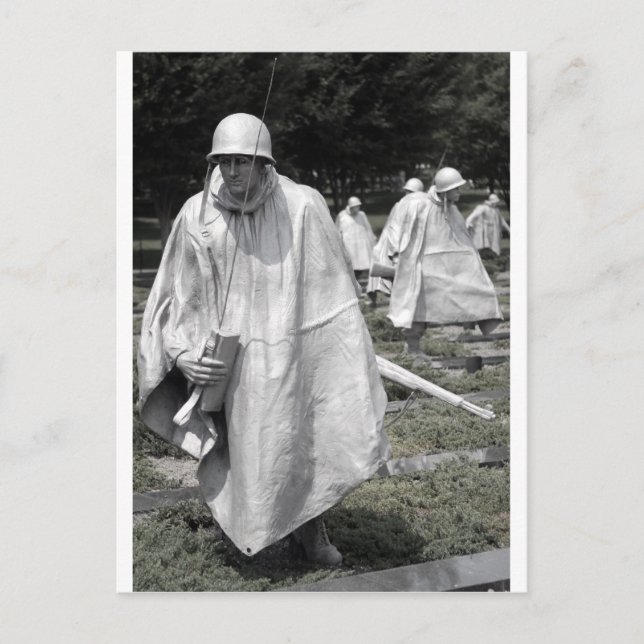 Carte Postale Statut des anciens combattants du mémorial de guer (Devant)