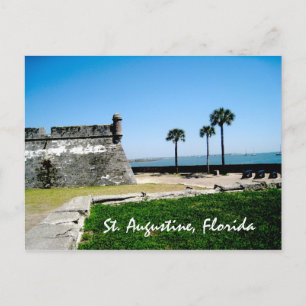 Carte Postale Staugustinefort, St. Augustine, Florida