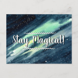 Carte postale Stay Magic Northern Lights