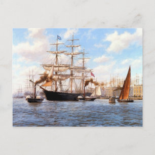 Carte Postale Steam and sail at greenwhich