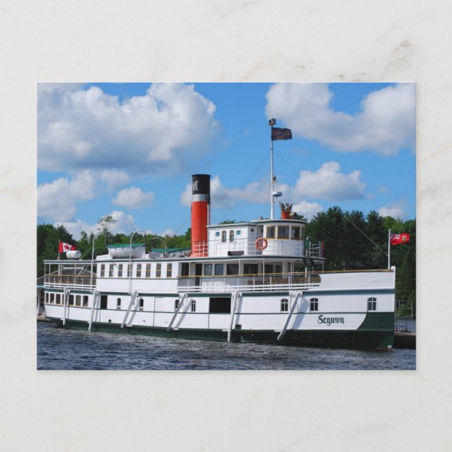 Carte Postale Steamboat Segwun (Devant)