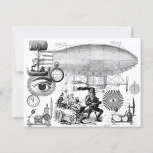 Carte Postale Steampunk