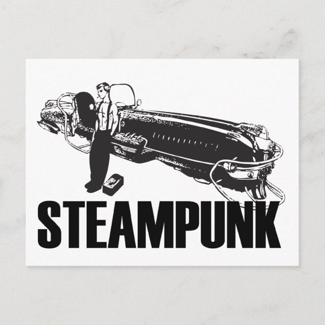 Carte Postale Steampunk (Devant)