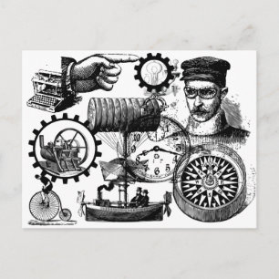 Carte Postale steampunk