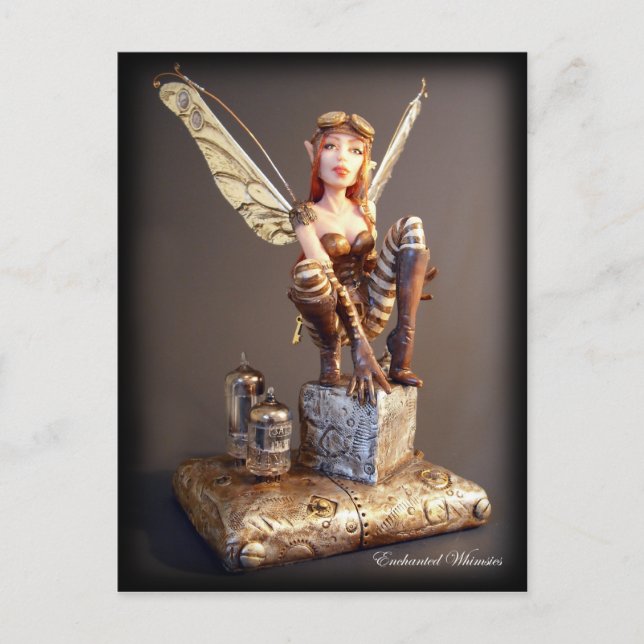 Carte postale "Steampunk Fairy" (Devant)
