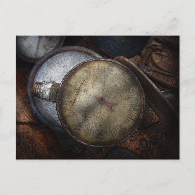 Carte Postale Steampunk - Gage à vendre (Devant)