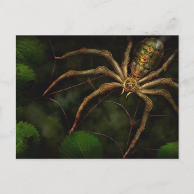 Carte Postale Steampunk - Insect - Arachnia Automata (Devant)