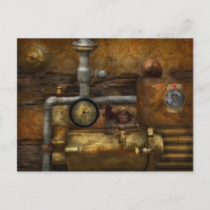 Carte Postale Steampunk - L'appareil