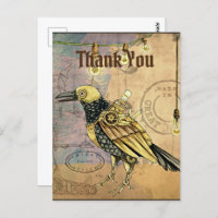 Steampunk Raven Merci