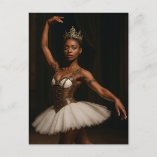 Carte Postale Steampunk Royal Ballerina Imaginaire élégant