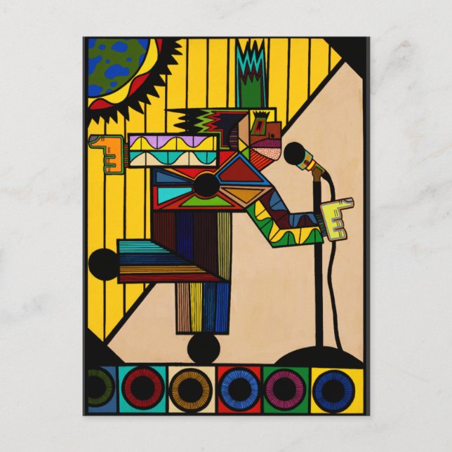 Carte Postale "Steel Pulse" de Ruchell Alexander (Devant)