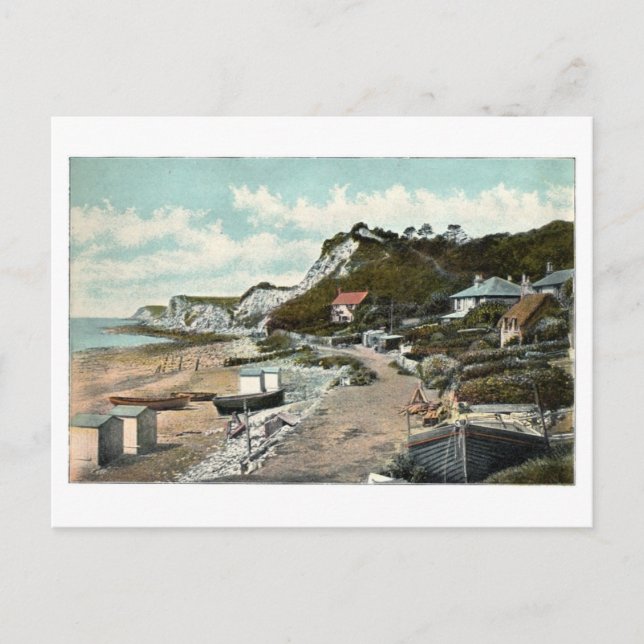 Carte Postale Steephill Cove, Ventnor, Île De Wight 1905 (Devant)