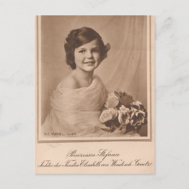Carte Postale Stefanie Habsburg / Windisch-Graetz #052H (Devant)