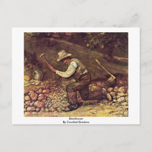 Carte Postale Steinhauer Par Courbet Gustave