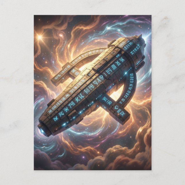 Carte Postale Stellar Path – Journey Through the Universe´5 (Devant)
