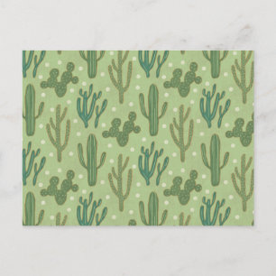 Carte Postale Step de Southwest   Cactus Pattern