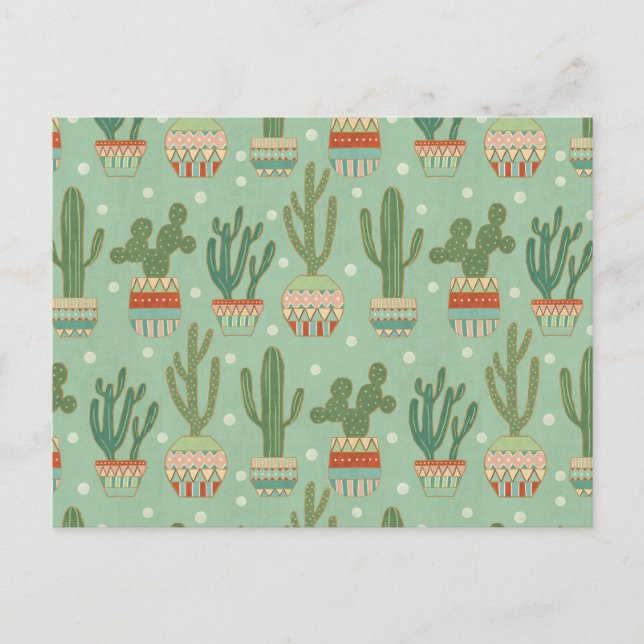 Carte Postale Step de Southwest | Potted Cactus (Devant)