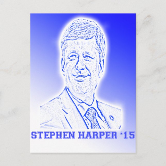 Carte Postale Stephen Harper 15 (Devant)