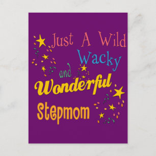 Carte Postale Stepmaman sauvage et Wacky