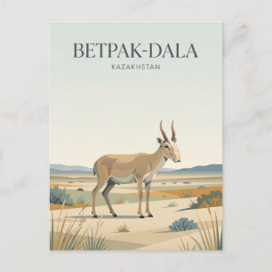 Carte Postale Steppe de Betpak-Dala Kazakhstan