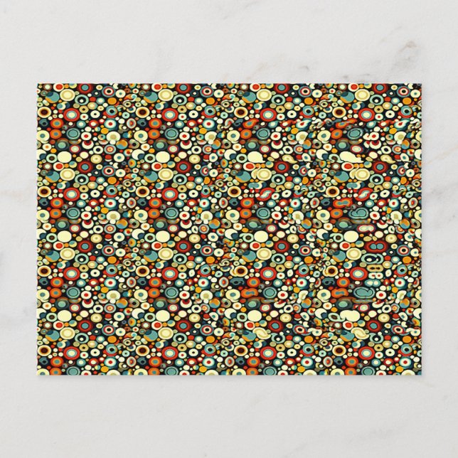 Carte Postale Stéréogramme Number 5 Magic Eye - Sans Enveloppe (Devant)