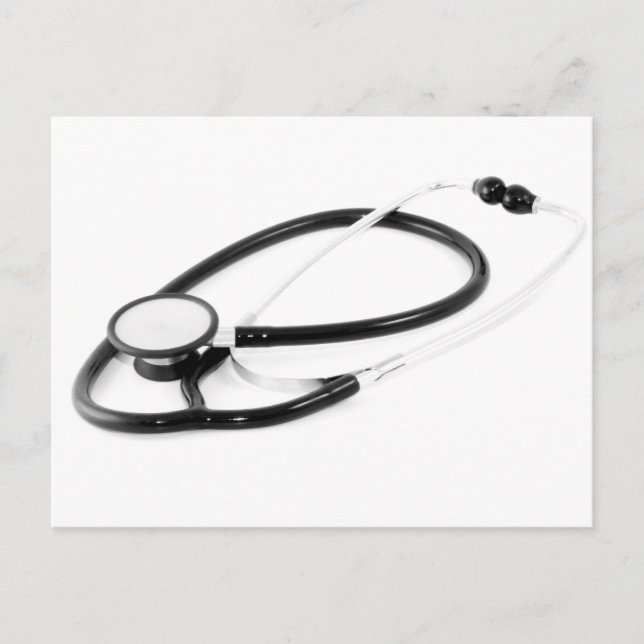 Carte Postale Stethoscope clinique (Devant)
