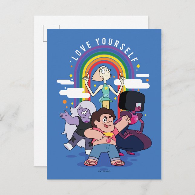 Carte Postale Steven Universe - Aimez-vous (Devant / Derrière)
