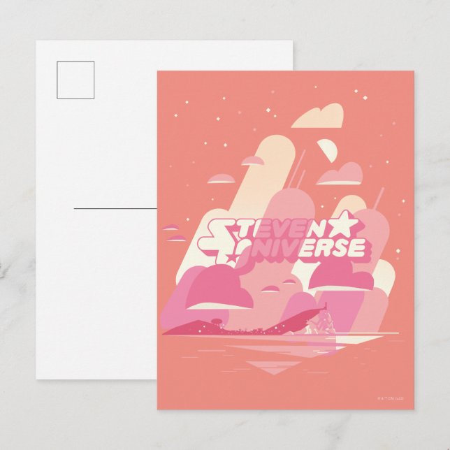 Carte Postale Steven Universe | Beach City (Devant / Derrière)