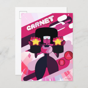 Carte Postale Steven Universe   Graphique de caractères Garnet