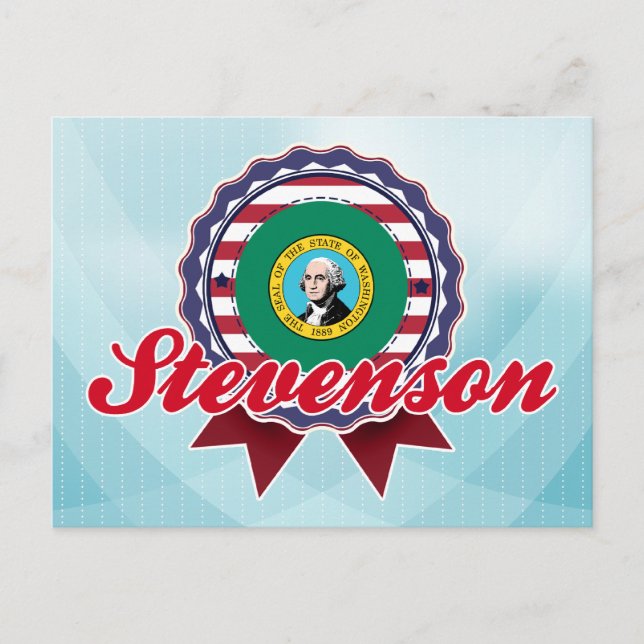 Carte Postale Stevenson, WA (Devant)