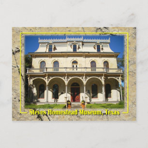 Carte Postale Steves Homestead Museum, San Antonio, TX